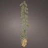 Micro LED Pinecone Decoration With Fir 21cm 3