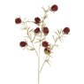 Tinsel Ball Spray Red & Gold 70cm