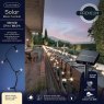 Solar Lights Twinkle Effect Warm White 360cm
