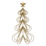 1.3ft/38cm Iron Tree With Wire Star Gold