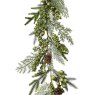 Pinecones & Green Berries Garland 6ft/180cm
