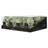 Shatterproof Star Baubles Matcha Green In Box 9cm (Set Of 12) 3