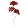 Hydrangea Stem Red & Gold 72cm