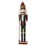 Firwood Nutcracker With Sceptre Red 38cm