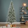 8ft/280cm Killington Frosted Fir Tree 2
