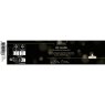 LED Pillar Candle Gold 11.3cm 2