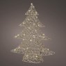 2ft/60cm Micro LED Metal Tree Gold 3