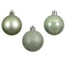 Shatterproof Baubles Matcha Green In Tube 3cm (Set of 14) 2