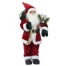 Santa With Presents & Tennis Rackets Christmas Red 30cm