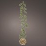 Micro LED Bauble Decoration With Fir 14cm 3