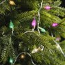 LED Vintage Twinkle LightsTransparent/Light Green/Classice White/Pink 1790cm 2
