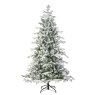 7ft/210cm Balsamea Snowy Fir Christmas Tree 