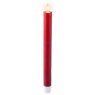 LED Dinner Candle Christmas Red 24cm 1