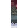 5ft/150cm LED Micro Christmas Tree Gold With Warm White Lights
