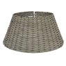 Christmas Tree Ring Grey Rattan Effect 57cm 1