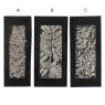 Artifical Spray Leaves With Glitter Pearl 32cm (Choice of 3)