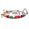 Musical Train Set (17 Pieces) Close Up Whiteout