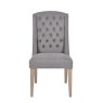 Daytona Dining Chair Fabric Grey 2