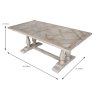 Daytona 6 Person Rectangular Dining Table Reclaimed Pine Dimensions