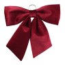 Decorative Polyester Bow Red 52cm