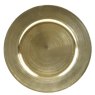 207587 Deco Charger Plate Gold 33cm 1