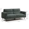 Valentia 3 Seater Sofa Fabric Winter Moss Dimensions