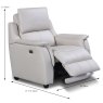 Menorca Electric Reclining Armchair Leather & Leather Match Cloud Dimensions