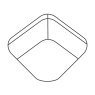 Cortina Modular Corner Leather Category 10 (S)
