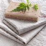Toria Double Duvet Cover Set Stone Lifestyle Image 2