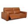 Vulcano 2.5 Seater Electric Reclining Sofa With USB Port Leather Category 20 BX & NW