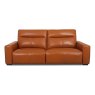 Vulcano 2.5 Seater Sofa Leather Category 20 BX & NW
