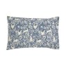 Forest Friends Duvet Cover Set Double Blue Pillow Whiteout