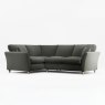 Alpine 4 Seater Corner Sofa Ansell Moss With Country Oak Legs 1