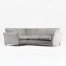 Alpine 4 Seater Corner Sofa Minco Grey With Country Oak Legs 1