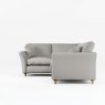 Alpine 4 Seater Corner Sofa Minco Grey With Country Oak Legs 3