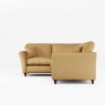 Alpine 4 Seater Corner Sofa Oslo Ochre With Burnished Legs 3