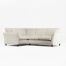 Alpine 4 Seater Corner Sofa Minco Ivory With Burnished Legs 1