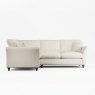 Alpine 4 Seater Corner Sofa Minco Ivory With Burnished Legs 2