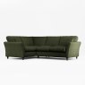 Alpine 4 Seater Corner Sofa Minco Basil With Burnished Legs 1