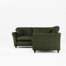 Alpine 4 Seater Corner Sofa Minco Basil With Burnished Legs 3