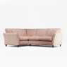 Alpine 4 Seater Corner Sofa Minco Clay With Burnished Legs 1