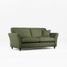 Alpine 3 Seater Sofa Minco Basil With Burnished Legs 1