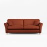 Alpine 4 Seater Sofa Mikah Maple With Country Oak Legs 2