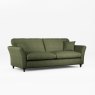 Alpine 4 Seater Sofa Minco Basil With Burnished Legs 1
