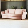 Alpine 4 Seater Sofa Fabric Minco Clay With Burnished Legs Lifestyle