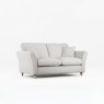Alpine 2 Seater Sofa Minco Grey With Country Oak Legs 1