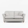 Alpine 2 Seater Sofa Minco Grey With Country Oak Legs 2
