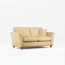 Alpine 2 Seater Sofa Oslo Ochre With Burnished Legs 1