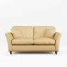Alpine 2 Seater Sofa Oslo Ochre With Burnished Legs 2