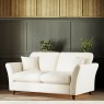 Alpine 2 Seater Sofa Minco Ivory With Burnished Legs 4